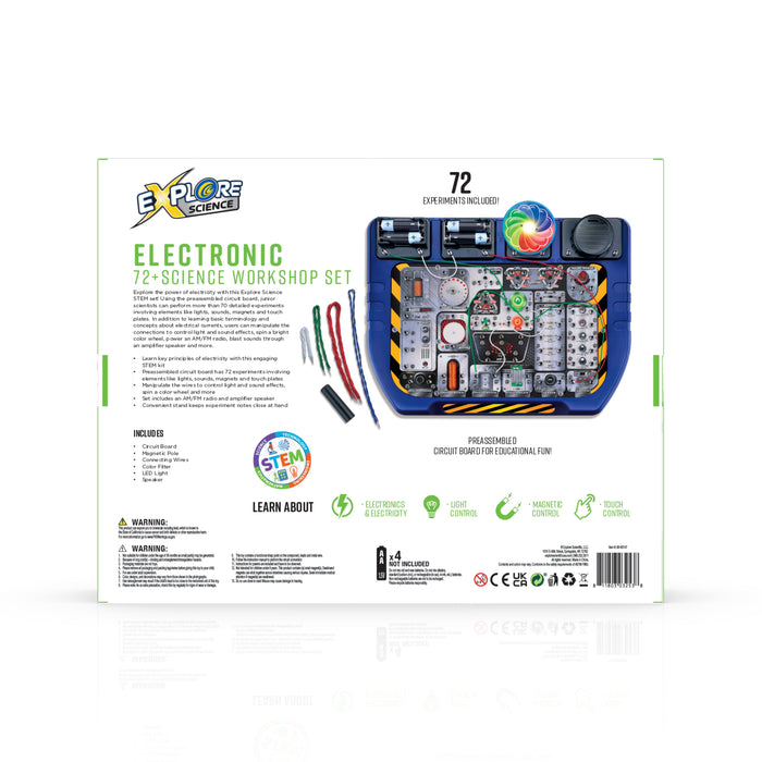 Explore Science Electronic 72+ Science Workshop - STEM