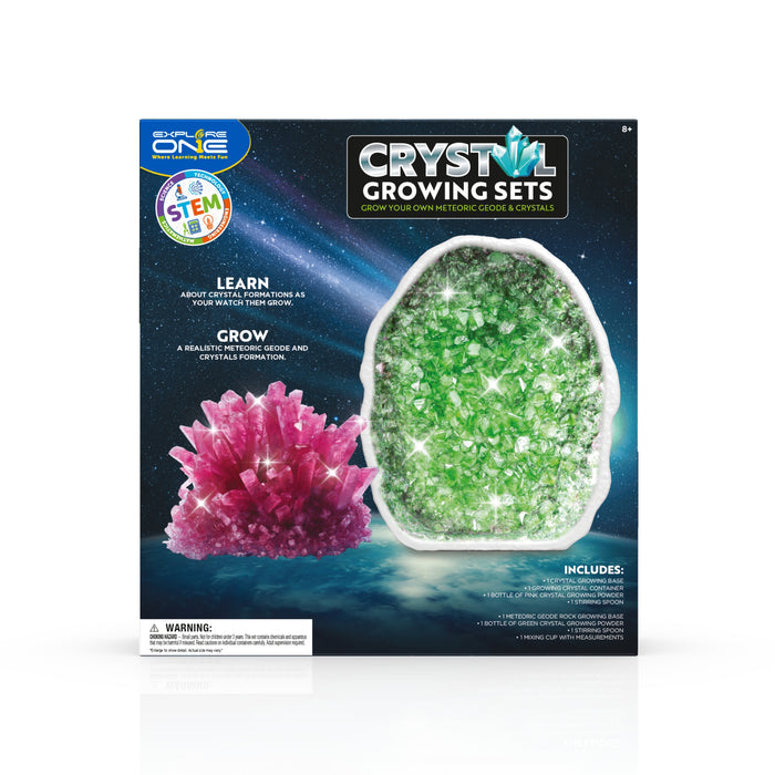 Explore One Crystal Growing Sets