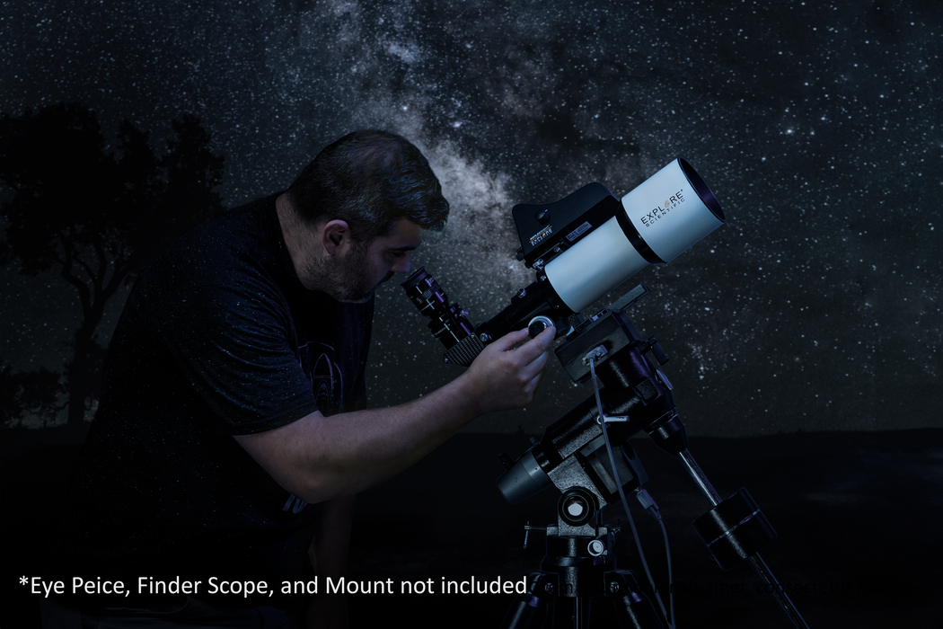 Explore Scientific ED80 Essential Series Air-Spaced Triplet Refractor Telescope - ES-ED0806-02