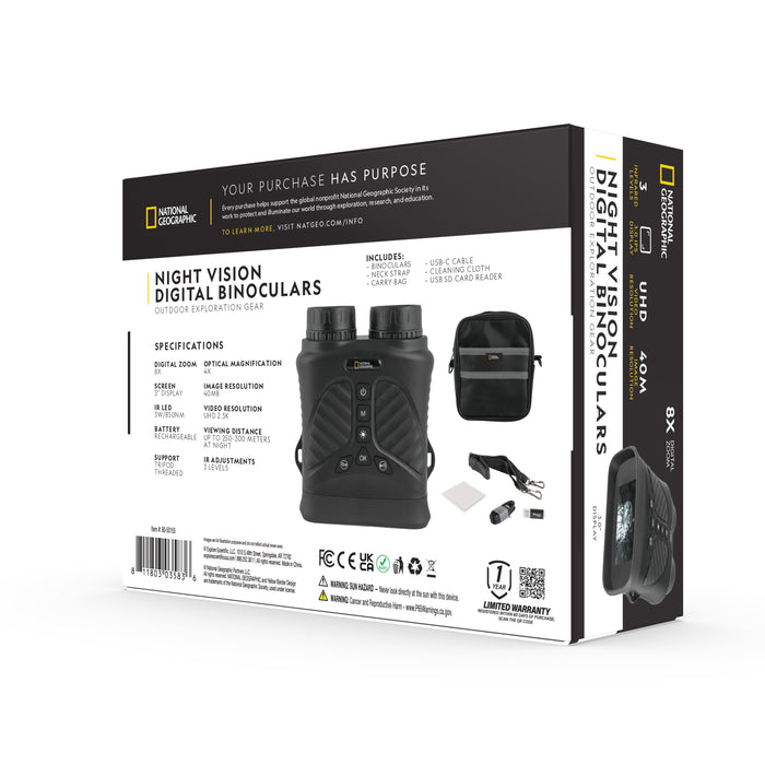 National Geographic Night Vision Digital Binoculars