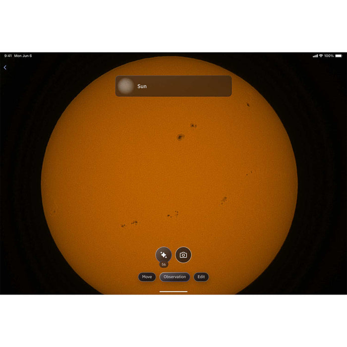 Unistellar Smart Solar Filter ⌀ 82mm for ODYSSEY PRO & ODYSSEY