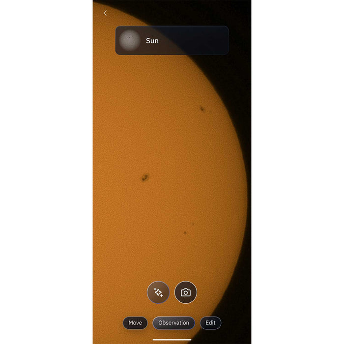 Unistellar Smart Solar Filter ⌀ 82mm for ODYSSEY PRO & ODYSSEY