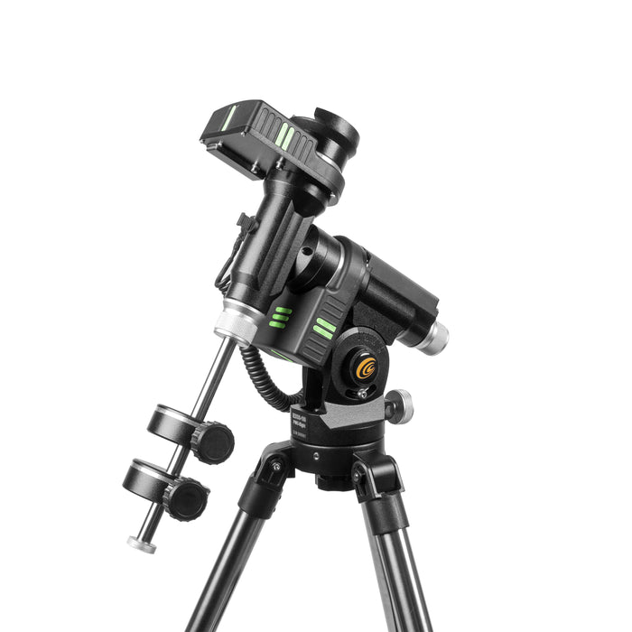 Explore Scientific ED80-FCD100 Series Air-Spaced Triplet Refractor Telescope with iEXOS-100-2 PMC-Eight Equatorial Tracker System with WiFi and Bluetooth, 2 Extra Counterweights, Field Flattener and Solar Filter