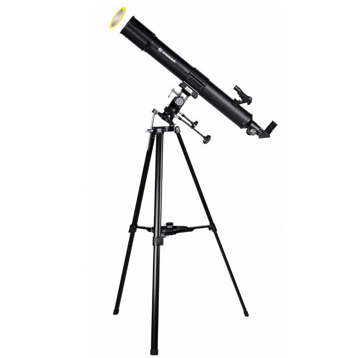 Bresser Taurus 90 mm Télescope de réfracteur avec montage AZ - Auction
