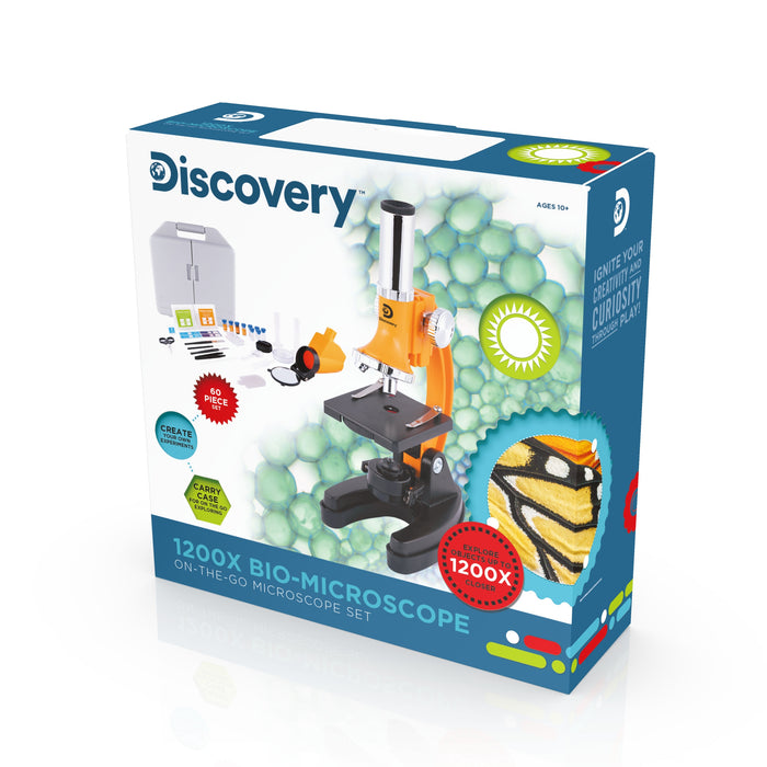 Discovery 1200X Microscope biologique avec cas difficile