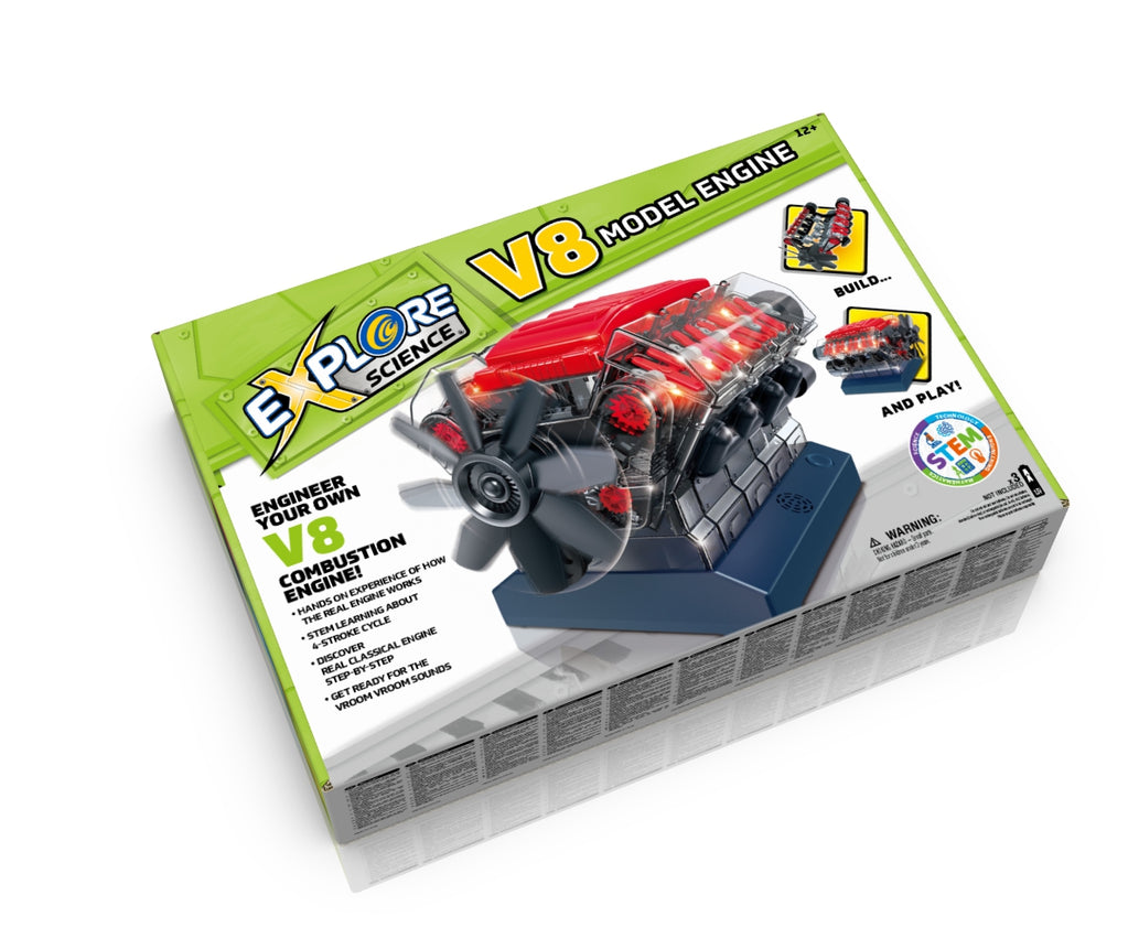 Explore Science V8 Model Engine STEM Explore Scientific