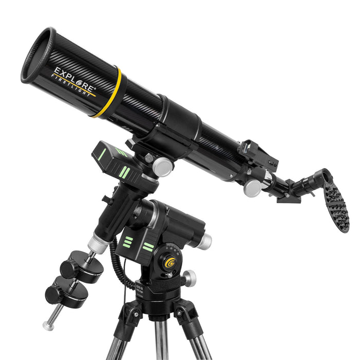 Explore FirstLight 80mm CF Telescope Go-To Tracker Combo with Solar Filter