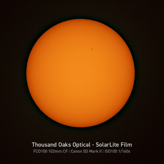 Sun Catcher Variable Large Aperture Solar Filter Explore Scientific